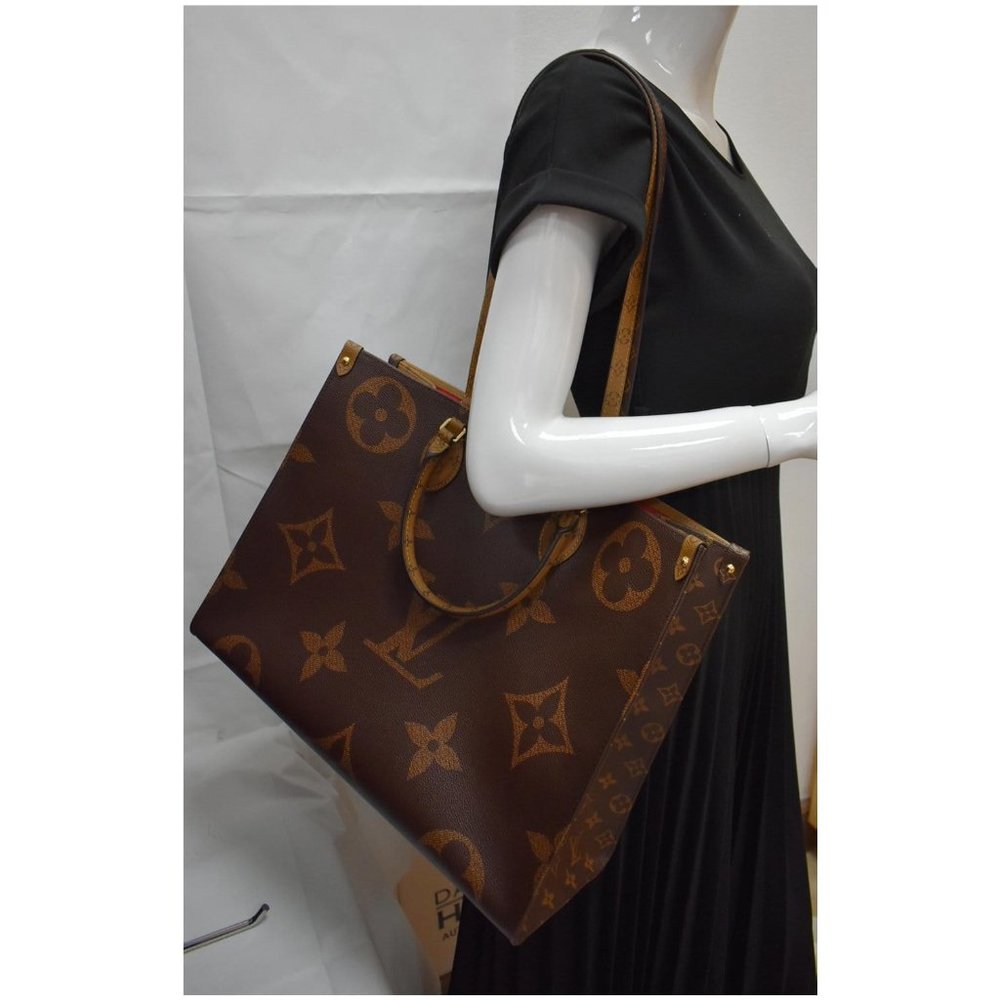 LOUIS VUITTON  Onthego GM Reverse Monogram Tote - Picture 2 of 12